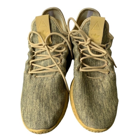 Adidas Pharrell X Tennis Hu Dip Dyed Sneakers Yellow Human Race Tennis Shoe 10 main image 13